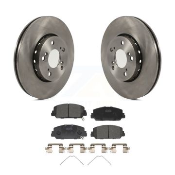 Front Disc Brake Rotors And Ceramic Pads Kit For Acura RLX K8T-103056
