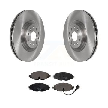 Front Disc Brake Rotors And Ceramic Pads Kit For Volkswagen Golf Jetta Audi A3 K8T-103059