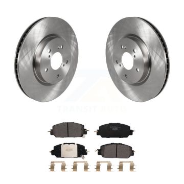 Front Disc Brake Rotors And Ceramic Pads Kit For Honda CR-V HR-V K8T-103068