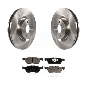 Front Disc Brake Rotor Ceramic Pad Kit For Land Rover Discovery Sport Range Evoque Jaguar K8T-103074