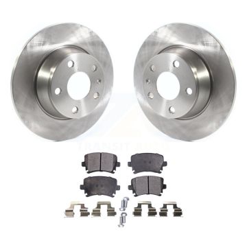 Rear Disc Brake Rotors Ceramic Pad Kit For Audi TT Quattro With 286mm Diameter Rotor K8T-103158