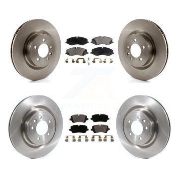 Front Rear Disc Brake Rotors And Ceramic Pads Kit For Land Rover Range Sport Discovery K8T-103189