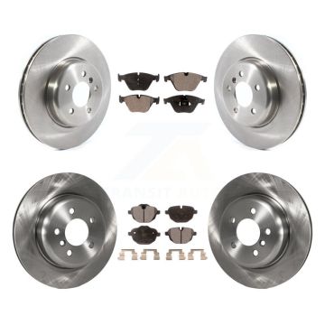Front Rear Disc Brake Rotors And Ceramic Pads Kit For BMW 535i xDrive 535d ActiveHybrid 5 K8T-103193