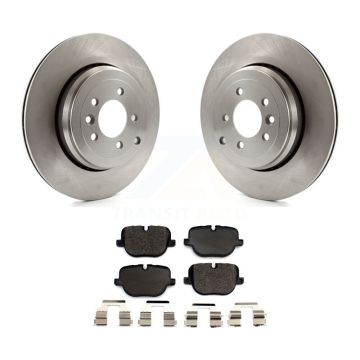 Rear Disc Brake Rotor & Ceramic Pad Kit For 2010-2013 Land Rover Range Sport Supercharged K8T-103202
