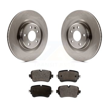 Rear Brake Rotor And Ceramic Pad Kit For 2017-2018 Audi Q7 With 330mm Diameter K8T-103247
