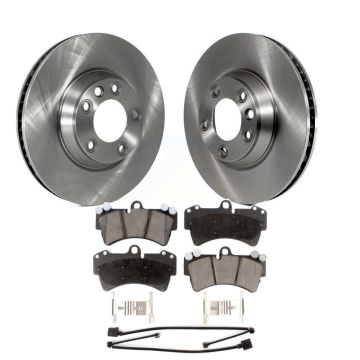 Front Disc Brake Rotor And Ceramic Pad Kit For Audi Q7 Porsche Cayenne Volkswagen Touareg K8T-103457