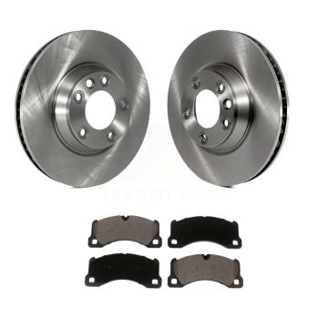 Front Brake Rotor And Ceramic Pad Kit For Porsche Cayenne With 350mm Diameter K8T-103460