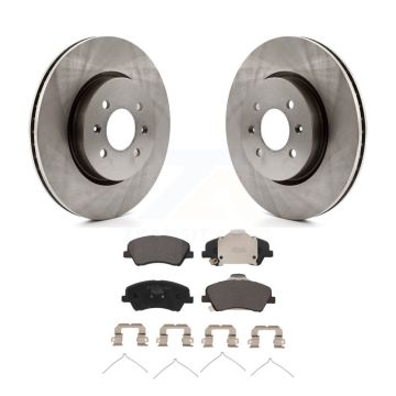 Front Disc Brake Rotors And Ceramic Pads Kit For Kia Rio Hyundai Accent K8T-103810