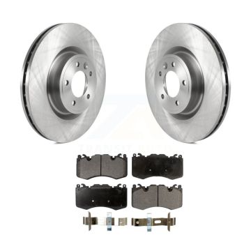 Front Disc Brake Rotors And Ceramic Pads Kit For Land Rover Range Sport K8T-103820