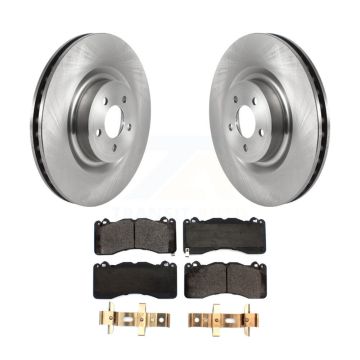 Front Disc Brake Rotors And Ceramic Pads Kit For Ford Mustang K8T-103824