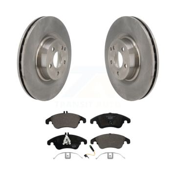 Front Disc Brake Rotors And Ceramic Pads Kit For Mercedes-Benz E400 E550 C250 K8T-103831