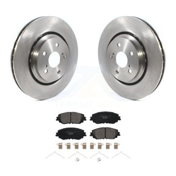 Front Disc Brake Rotors & Ceramic Pad Kit For 2020-2023 Toyota Camry XSE With TRD Package K8T-103843