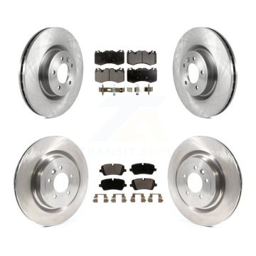 Front Rear Disc Brake Rotors And Ceramic Pads Kit For Land Rover Range Sport K8T-103854