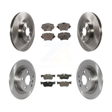 Front Rear Disc Brake Rotors And Ceramic Pads Kit For Mini Cooper Countryman S ALL4 K8T-103868