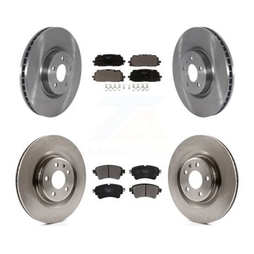 Front Rear Disc Brake Rotors And Ceramic Pads Kit For Audi S5 Sportback S4 K8T-103889