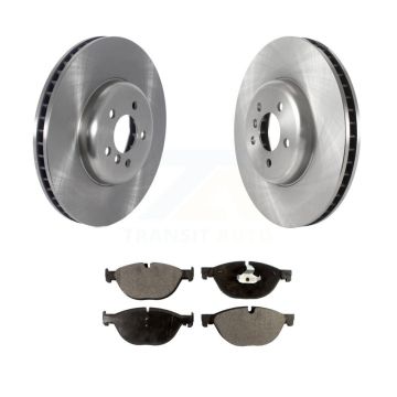 Front Disc Brake Rotors And Ceramic Pads Kit For BMW 750i xDrive 750Li 550i GT K8T-103895