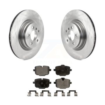 Rear Disc Brake Rotors And Ceramic Pads Kit For 2016-2019 BMW Alpina B6 xDrive Gran Coupe K8T-103905