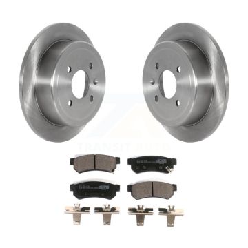 Rear Disc Brake Rotors And Ceramic Pads Kit For Chevrolet Spark EV K8T-103909