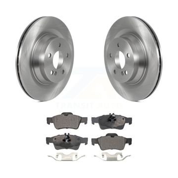 Rear Disc Brake Rotors And Ceramic Pads Kit For Mercedes-Benz E550 CLS550 K8T-103915