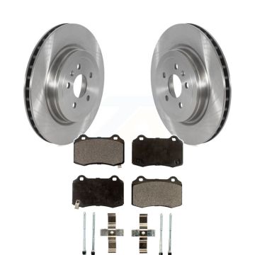 Rear Disc Brake Rotors And Ceramic Pads Kit For 2016 Tesla S From 04 16 K8T-103922