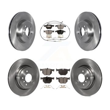Front Rear Disc Brake Rotors And Ceramic Pads Kit For 2012 BMW 335i Convertible/Coupe K8T-103951