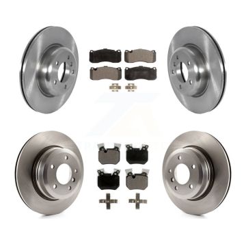 Front Rear Disc Brake Rotors And Ceramic Pads Kit For BMW 135i 135is K8T-103959