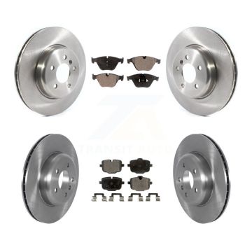 Front Rear Disc Brake Rotors And Ceramic Pads Kit For BMW 640i xDrive Gran Coupe 535i K8T-103969