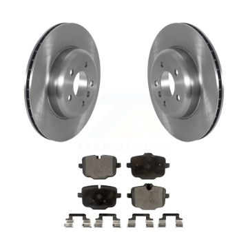 Rear Brake Rotors Ceramic Pad Kit For BMW 550i xDrive 650i Gran Coupe 640i 535i Alpina B6 K8T-103972