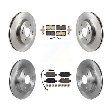 Front Rear Brake Rotor & Ceramic Pad Kit For GMC Chevrolet Silverado 1500 Sierra Yukon XL K8T-103987
