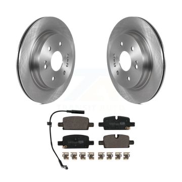 Rear Brake Rotor & Ceramic Pad Kit For GMC Chevrolet Silverado 1500 Sierra Yukon Tahoe XL K8T-104012