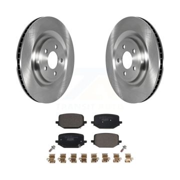 Rear Brake Rotor And Ceramic Pad Kit For Ford Explorer Lincoln Aviator Police Interceptor K8T-104016