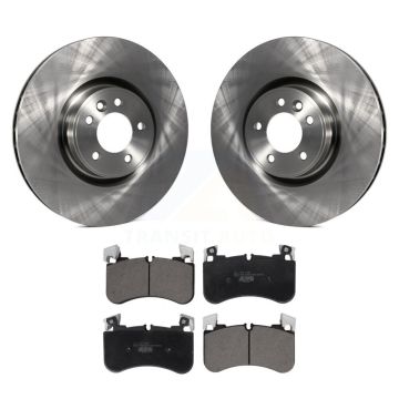 Front Disc Brake Rotors And Ceramic Pads Kit For Land Rover Range Sport Defender 110 90 K8T-104032