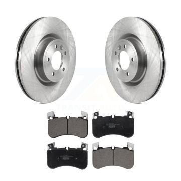 Front Disc Brake Rotors And Ceramic Pads Kit For Land Rover Range Sport Discovery K8T-104033