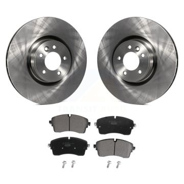 Front Disc Brake Rotors And Ceramic Pads Kit For 2022 Land Rover Defender 110 90 2.0L K8T-104034