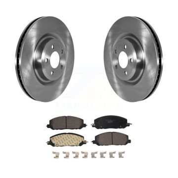 Front Brake Rotors & Ceramic Pad Kit For Ford Explorer Lincoln Aviator Police Interceptor K8T-104038