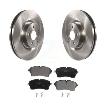 Front Disc Brake Rotors Ceramic Pad Kit For Jaguar E-Pace With 325mm Diameter Rotor K8T-104042