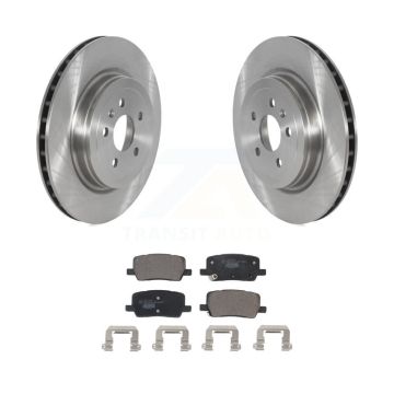Rear Disc Brake Rotors And Ceramic Pads Kit For Tesla X S With Single Piston Caliper K8T-104070