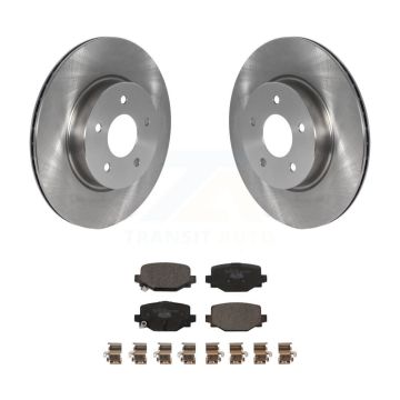 Rear Disc Brake Rotors And Ceramic Pads Kit For INFINITI QX50 QX55 K8T-104073
