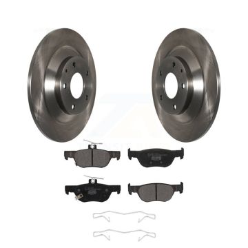 Rear Disc Brake Rotors And Ceramic Pads Kit For Mazda CX-30 MX-30 EV K8T-104099