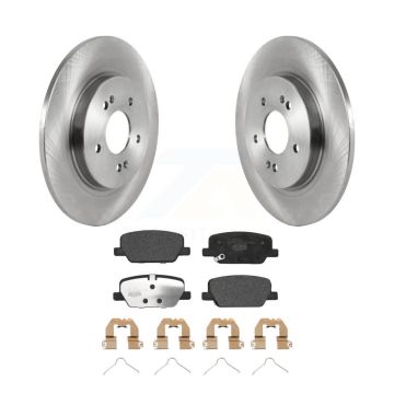 Rear Disc Brake Rotors And Ceramic Pads Kit For Hyundai Palisade Santa Fe Kia Telluride K8T-104100