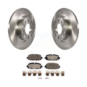 Rear Disc Brake Rotors And Ceramic Pads Kit For Jeep Compass K8T-104101