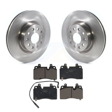 Front Disc Brake Rotors And Ceramic Pads Kit For Cadillac CT6 K8T-104105