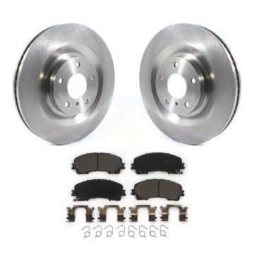 Front Disc Brake Rotors And Ceramic Pads Kit For INFINITI QX50 QX55 K8T-104107