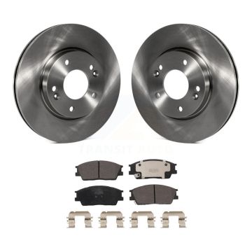 Front Disc Brake Rotors And Ceramic Pads Kit For Hyundai Venue Kia Soul K8T-104140