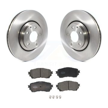 Front Disc Brake Rotors And Ceramic Pads Kit For 2021 Mazda 6 Turbocharged K8T-104148