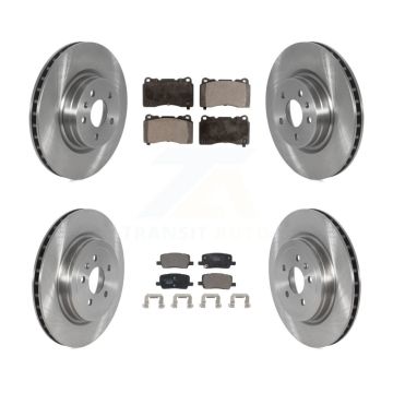 Front Rear Disc Brake Rotor Ceramic Pad Kit For Tesla X S With Single Piston Caliper K8T-104171