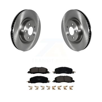 Front Disc Brake Rotors And Ceramic Pads Kit For Ford Explorer Lincoln Aviator K8T-104220