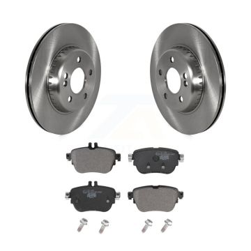 Rear Disc Brake Rotors And Ceramic Pads Kit For 2017-2018 Mercedes-Benz E300 K8T-104267
