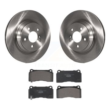 Rear Disc Brake Rotors And Ceramic Pads Kit For 2011-2014 Mercedes-Benz CL550 K8T-104271