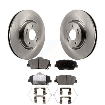 Front Disc Brake Rotors And Ceramic Pads Kit For 2019-2022 Hyundai Nexo K8T-104339